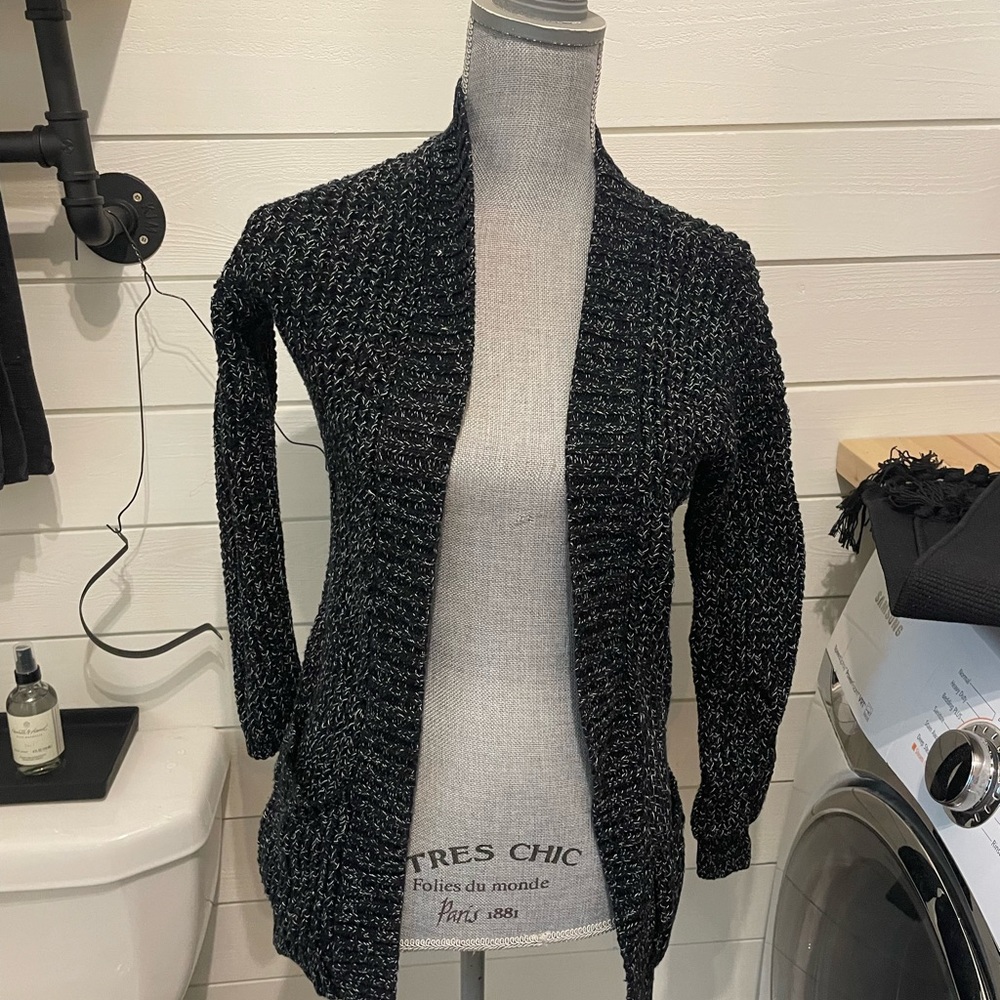Express knit cardigan sweater